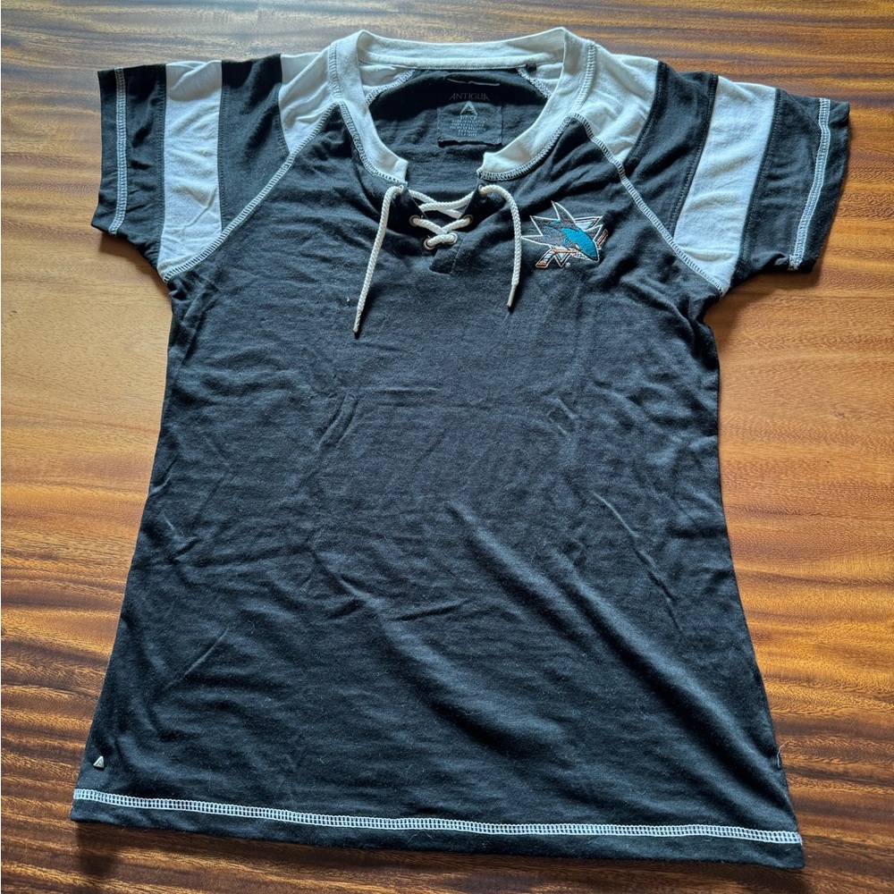 San Jose Sharks Antigua shirt